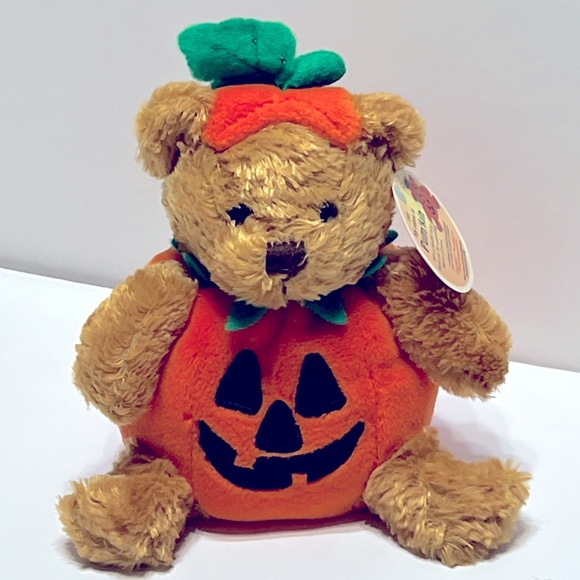March Of Dimes Pumkin Plush Bear - Picture 1 of 12